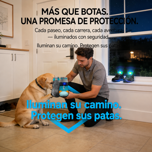 LumaPaws LED Safety Boots for Dogs