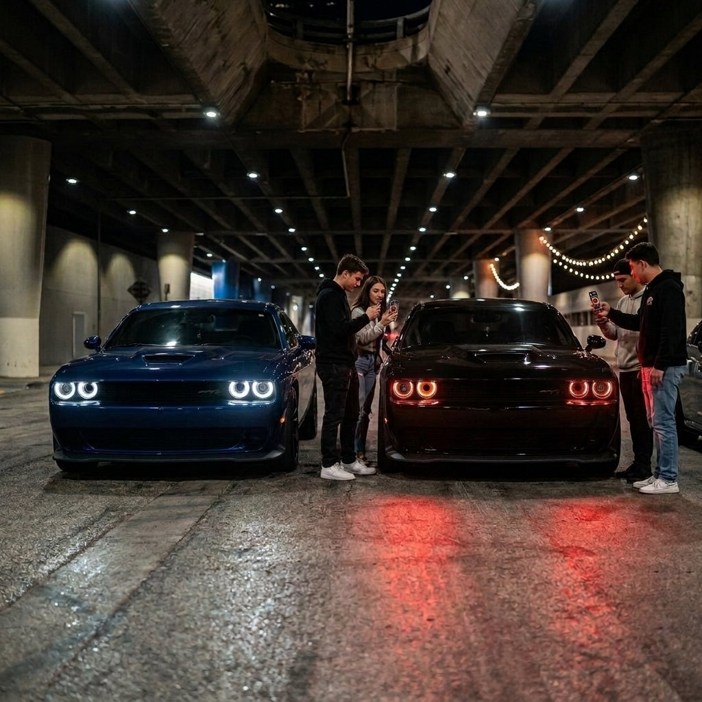 Demon Eyes LED Headlight Kit