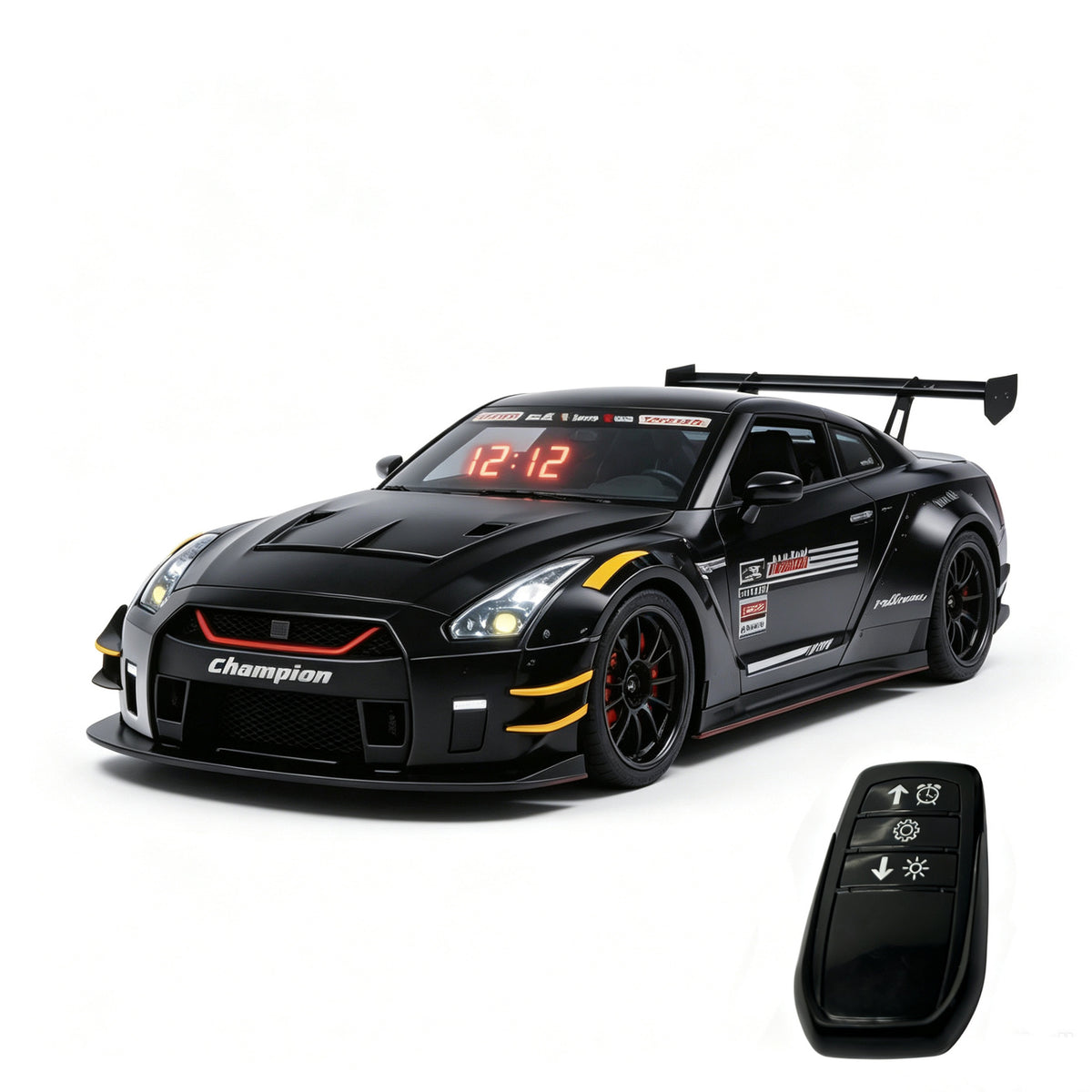 Supercar Alarm Clock with Lights, Sound & Exhaust Mist