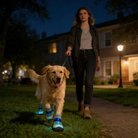 LumaPaws LED Safety Boots for Dogs