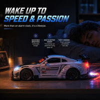 Supercar Alarm Clock with Lights, Sound & Exhaust Mist