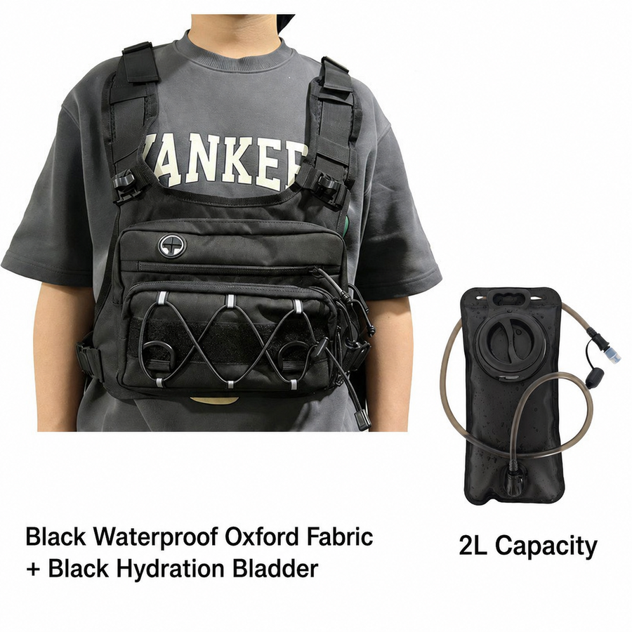 TrailCore 2L Hydration Chest Pack for Hiking, Cycling & Running