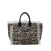 Solara Oversized Fringe Tote Bag