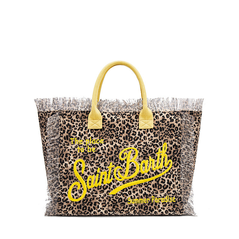 Solara Oversized Fringe Tote Bag